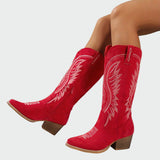 Lidia | Botas Bordadas Elegantes