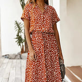 Macarena | Vestido Estampado de Piel