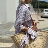 Miriam | Camisa a Rayas Elegante