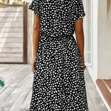 Luz | Vestido Estampado de Piel