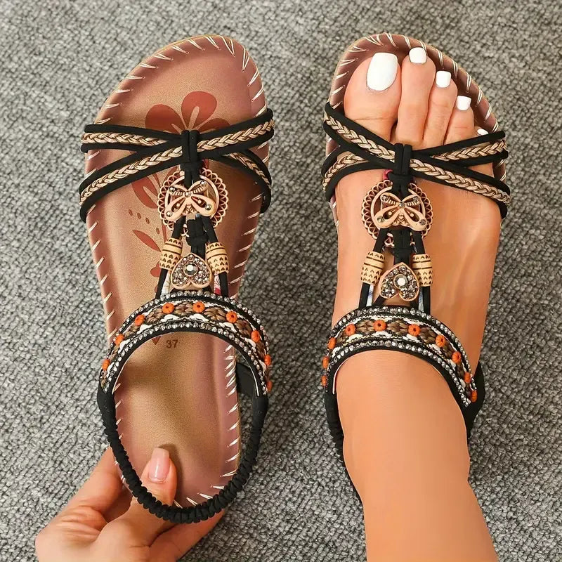 Estefanía | Sandalias de Punto Elegantes