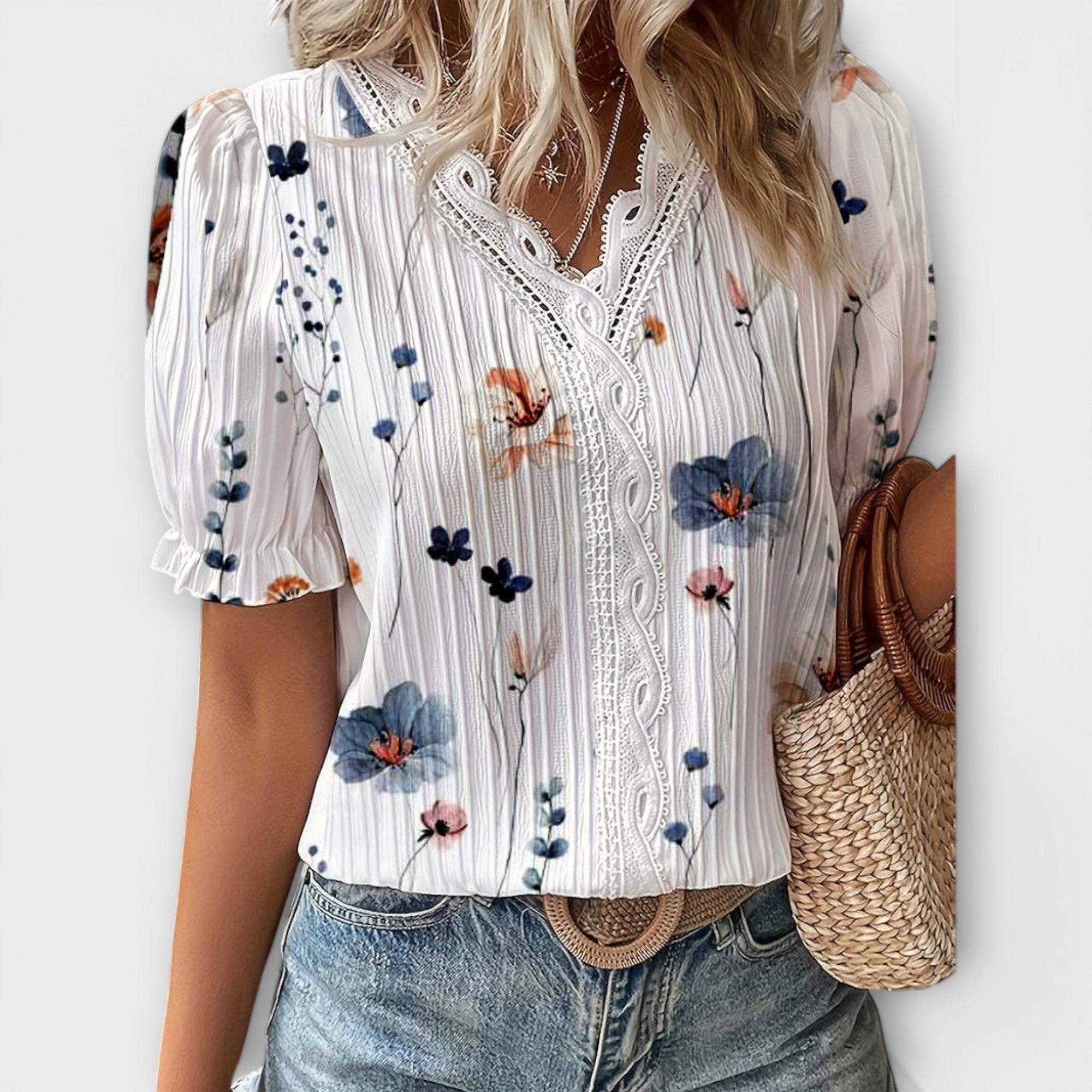 Natalia | Blusa Holgada Elegante