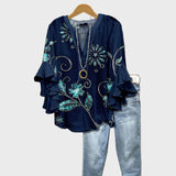 Graciela | Blusa Floral Suelta