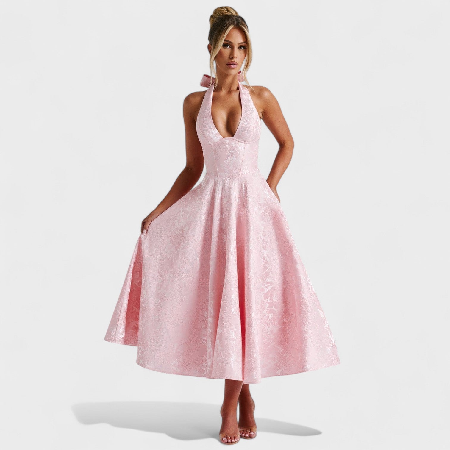 Estefanía | Vestido Midi Floral