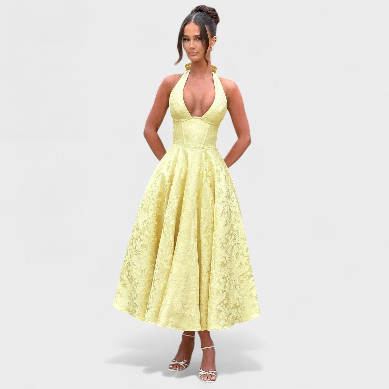 Estefanía | Vestido Midi Floral