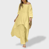 Fabiola | Conjunto de Lino Elegante