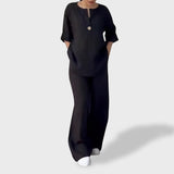 Fernanda | Conjunto de Lino Elegante