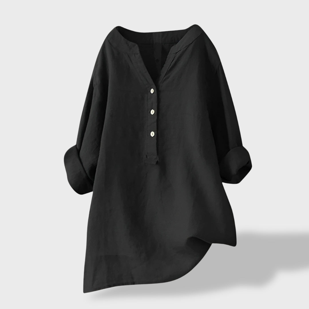 Mónica | Camisa de Lino Holgada
