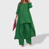 Fabiola | Conjunto de Lino Elegante