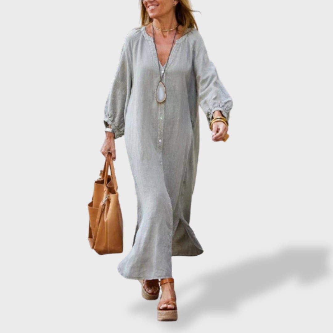 Susana | Vestido de Lino Elegante