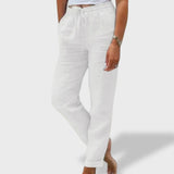 Delia | Pantalón de Lino Suelto