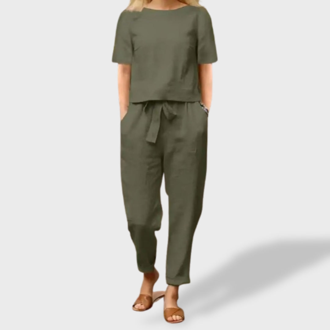 Felisa | Conjunto de Lino Elegante