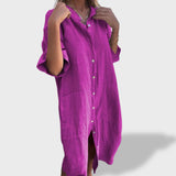 Consuelo | Vestido Maxi de Lino
