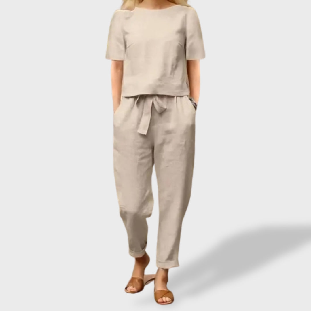 Felisa | Conjunto de Lino Elegante