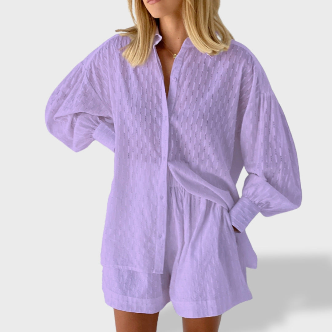 Montserrat | Camisa de Lino Elegante