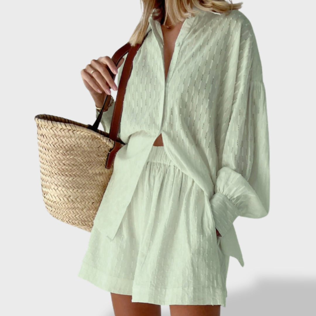 Montserrat | Camisa de Lino Elegante