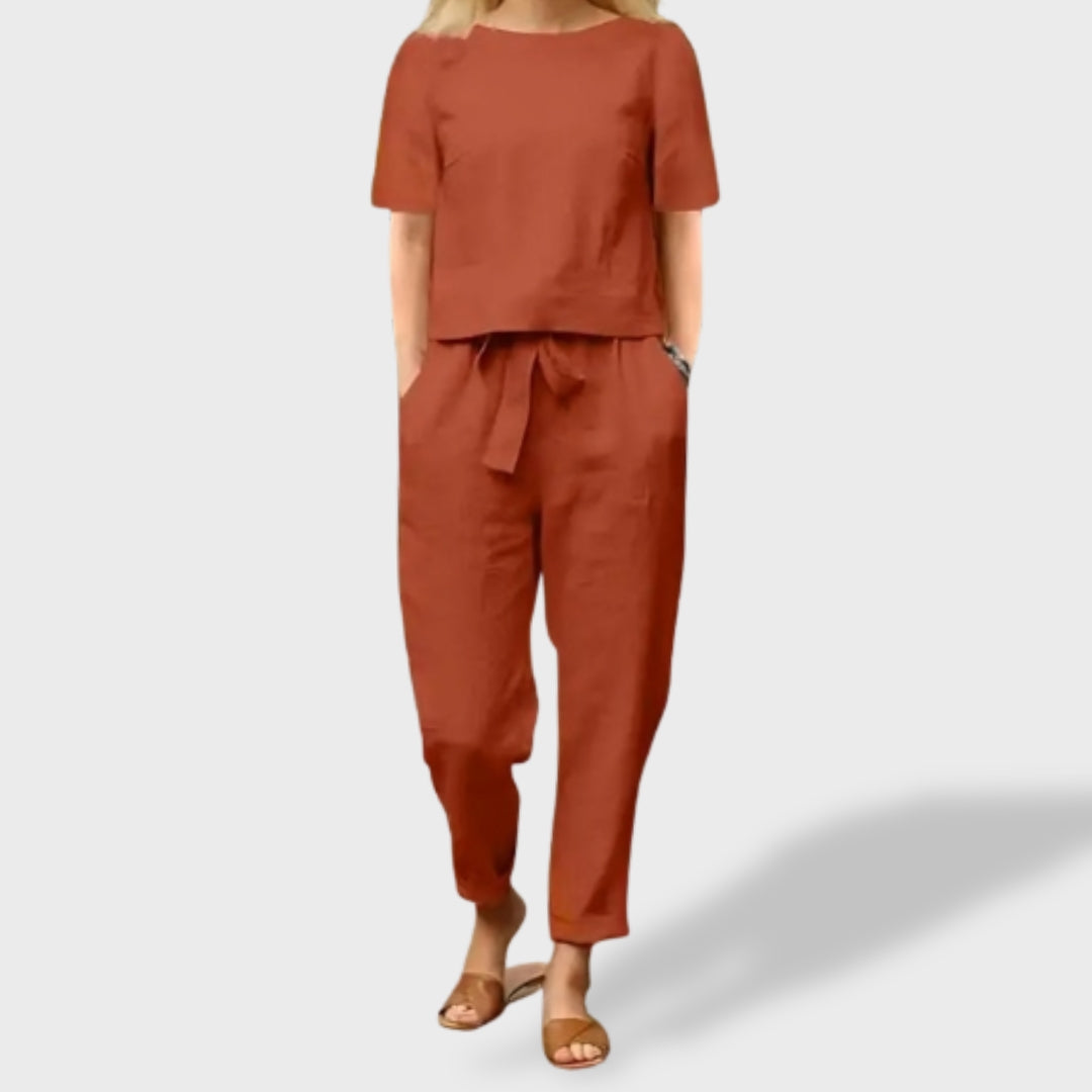Felisa | Conjunto de Lino Elegante