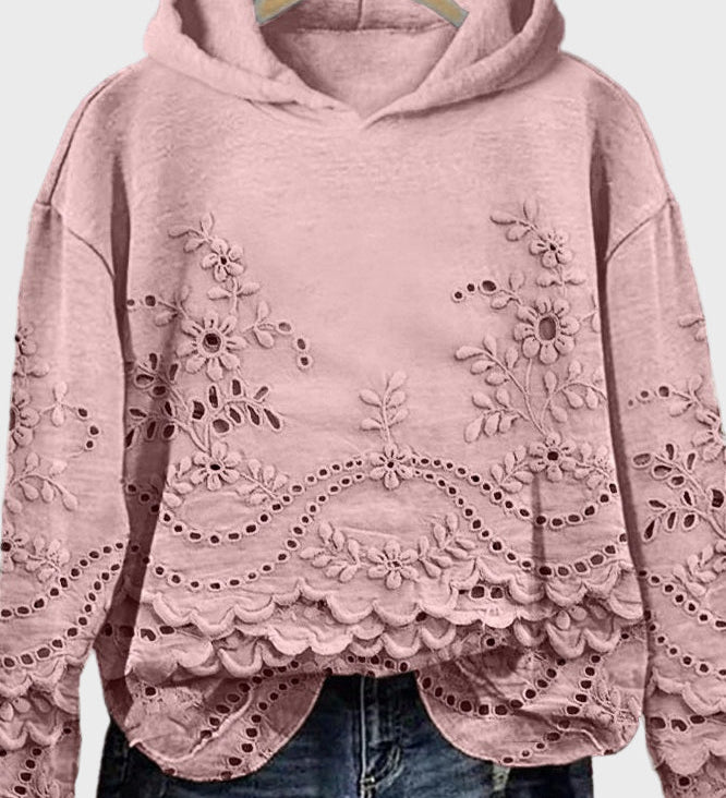 Raquel | Sudadera de Encaje Suelta