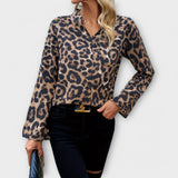 Estefanía | Blusa Estampada Ajustada