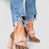 Carla | Sandalias Leopardo Elegantes