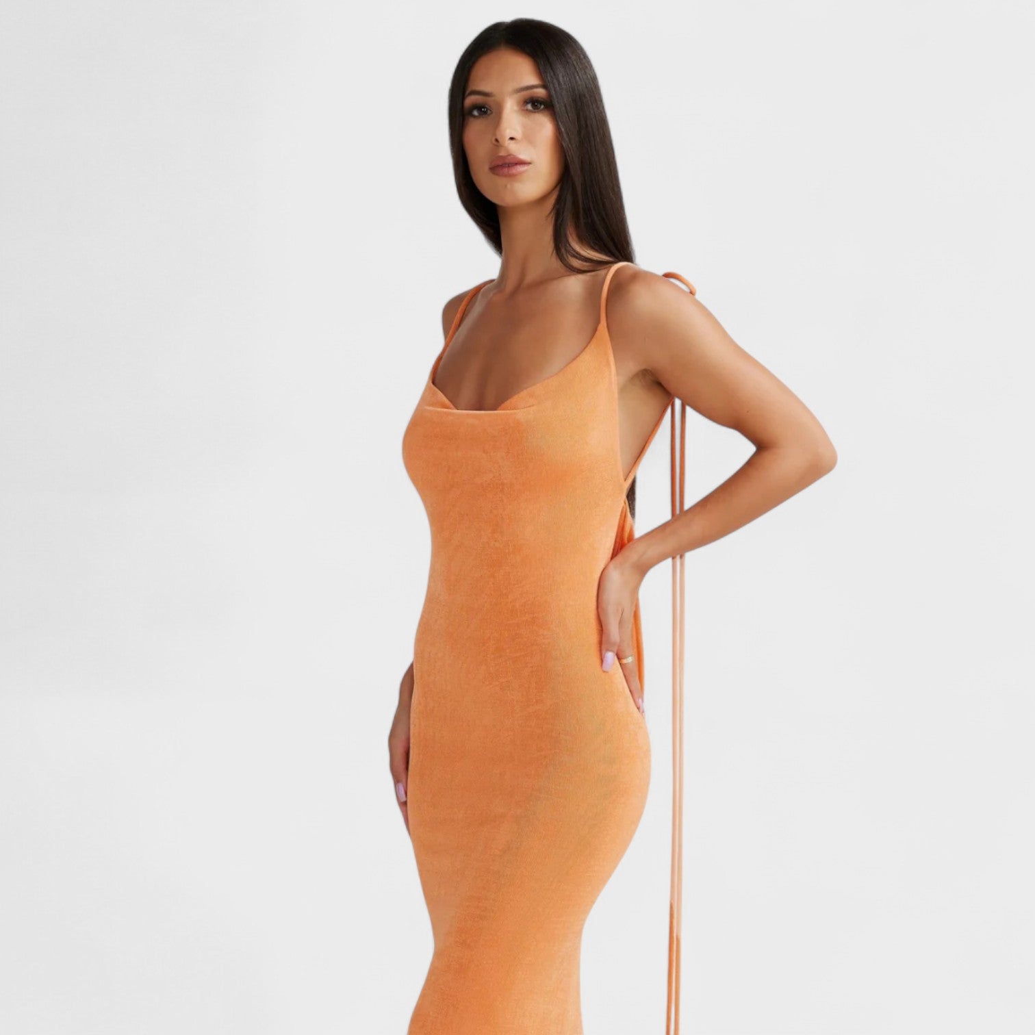Eloísa | Vestido Largo con Tirantes