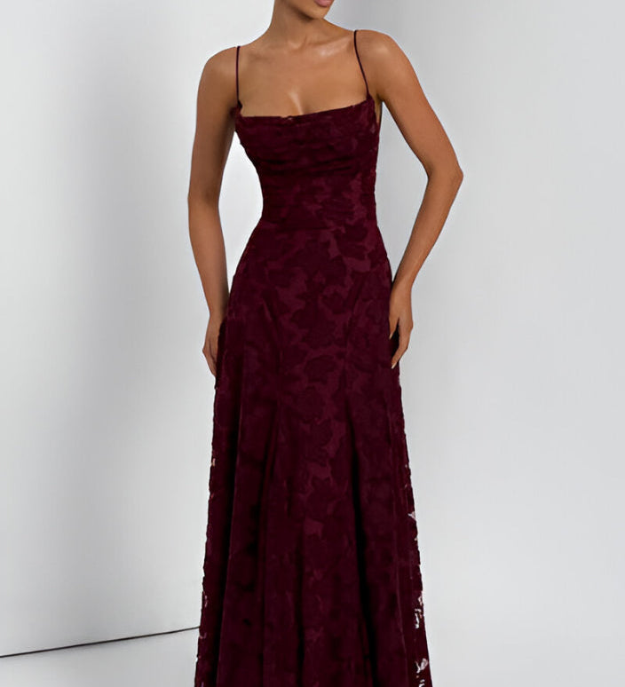 Jacinta | Vestido Maxi de Encaje