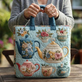 Alba | Bolsa Floral de Algodón