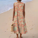 Valeria | Vestido Floral de Piel