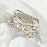 Cristina | Anillo de Piel Elegante