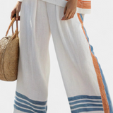 Ana | Conjunto a Rayas de Piel
