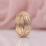 Daniela | Anillo de Piel Elegante