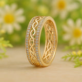 Daniela | Anillo de Piel Elegante