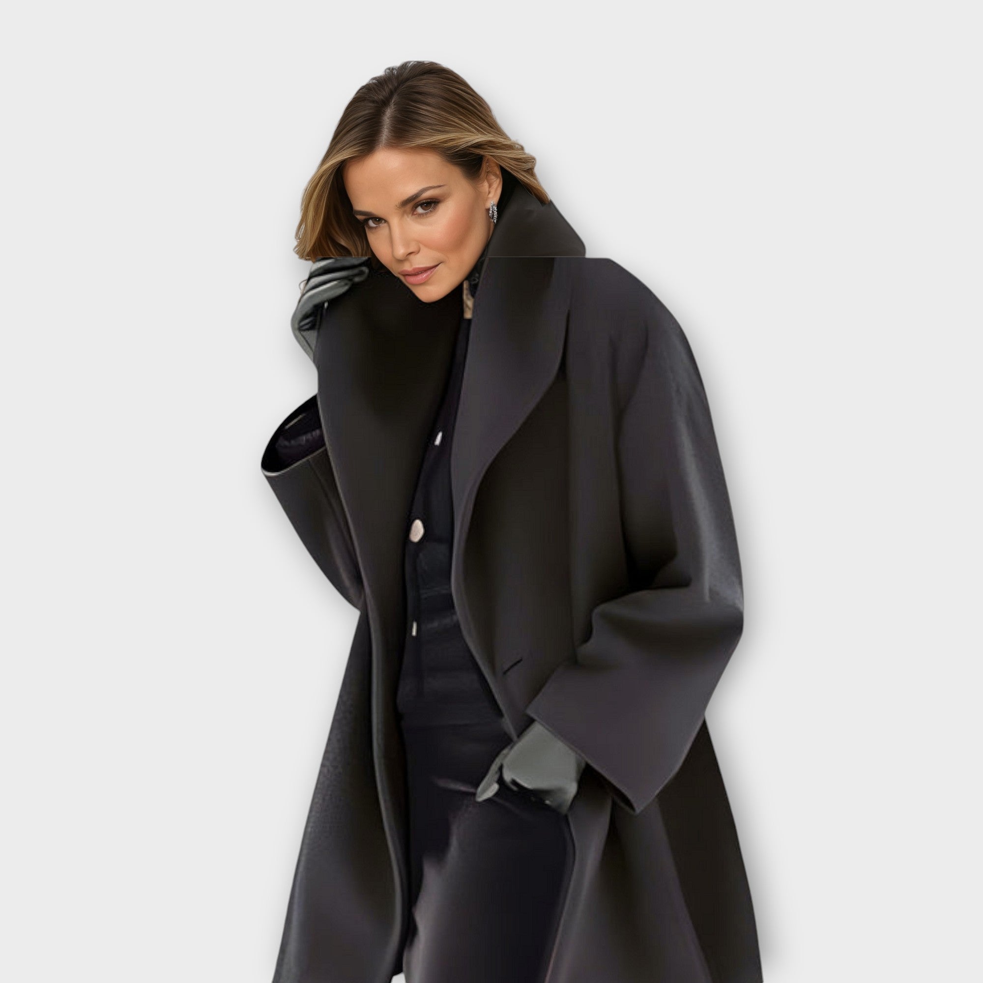 Jacinta | Abrigo de Piel Elegante