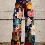 Begoña | Pantalón Floral Fluido