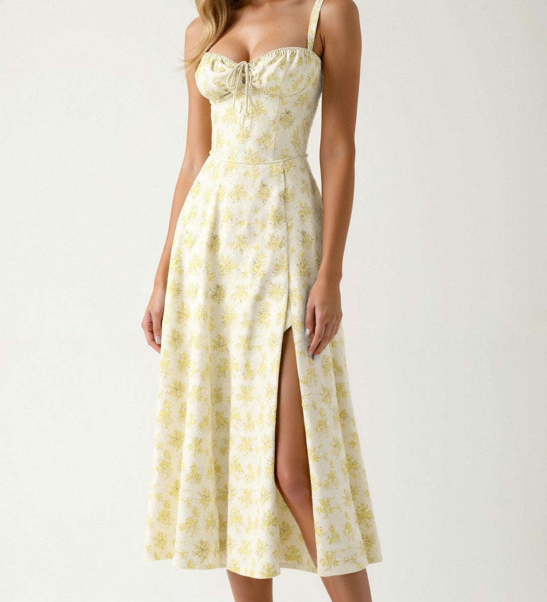 Raquel | Vestido Midi de Piel