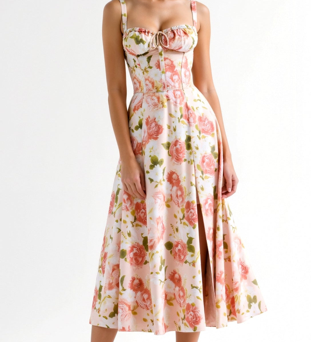 Reyes | Vestido Midi de Piel