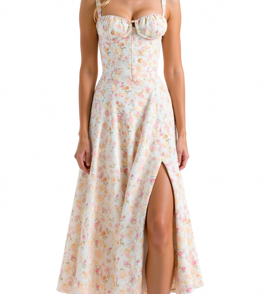 Rebeca | Vestido Midi de Piel