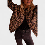 Lola | Abrigo Estampado Elegante