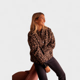 Lola | Abrigo Estampado Elegante