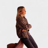Lola | Abrigo Estampado Elegante