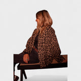 Lola | Abrigo Estampado Elegante