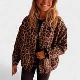 Lola | Abrigo Estampado Elegante
