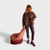 Lola | Abrigo Estampado Elegante