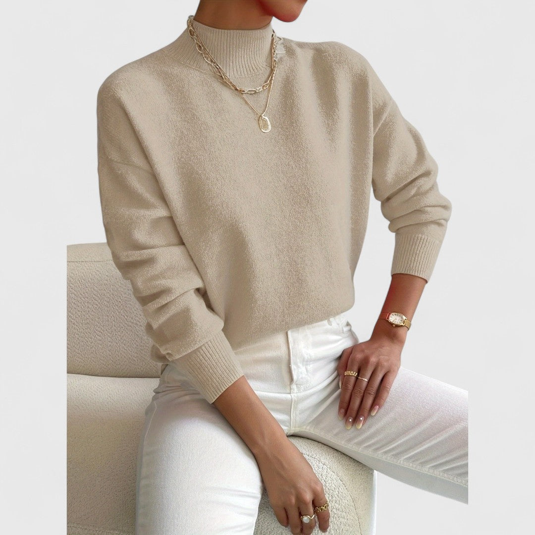 Luisa | Suéter Cuello Alto Elegante
