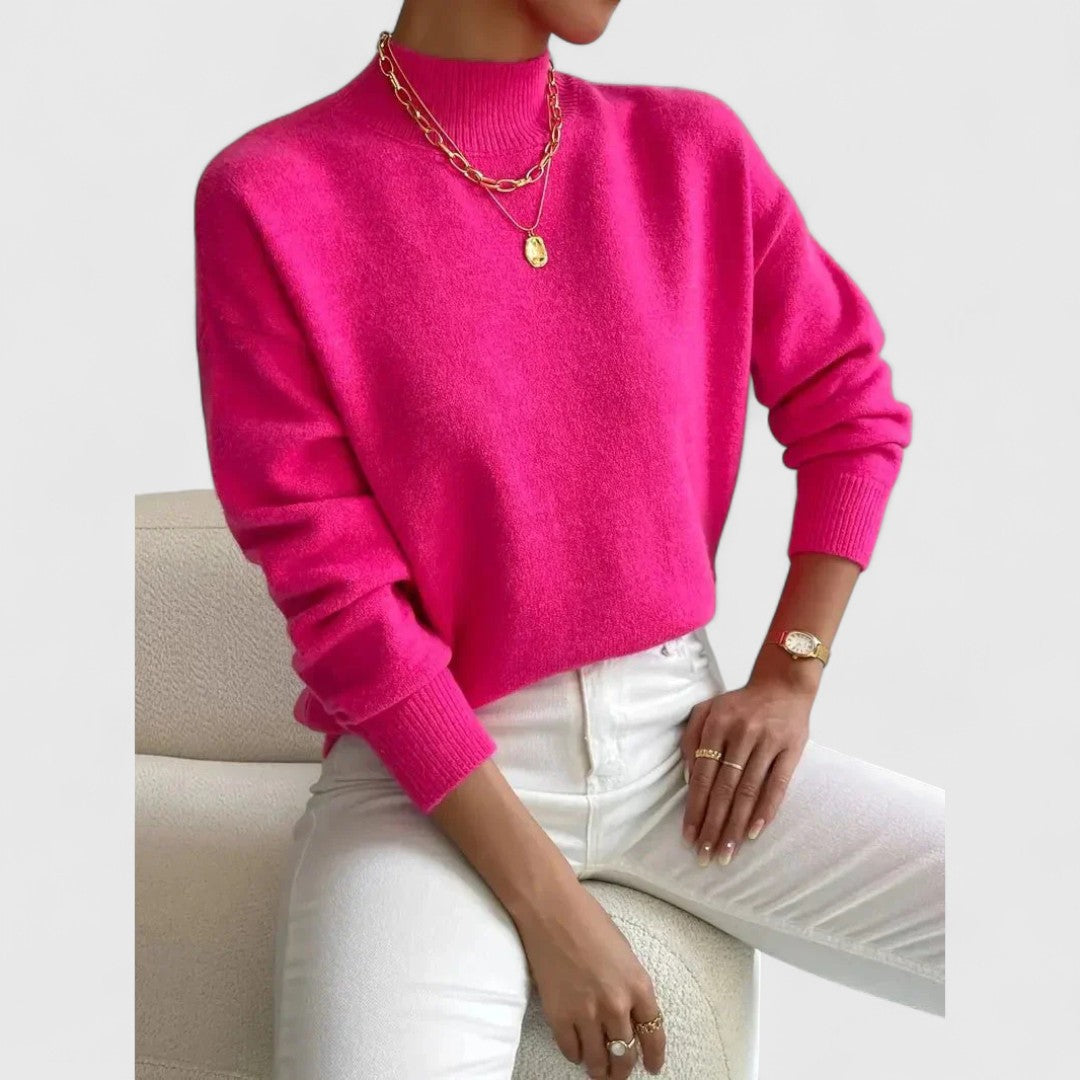 Luisa | Suéter Cuello Alto Elegante