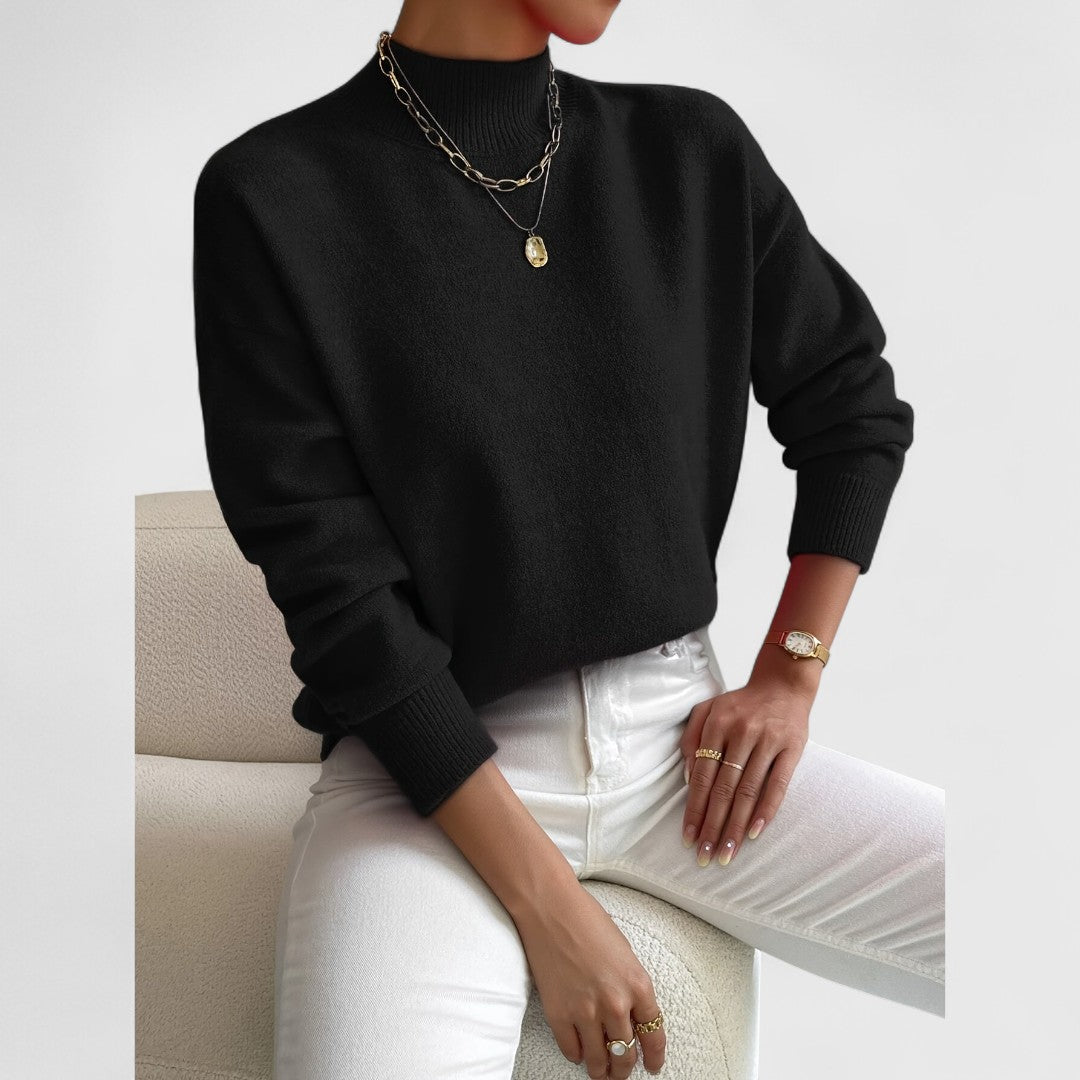 Luisa | Suéter Cuello Alto Elegante