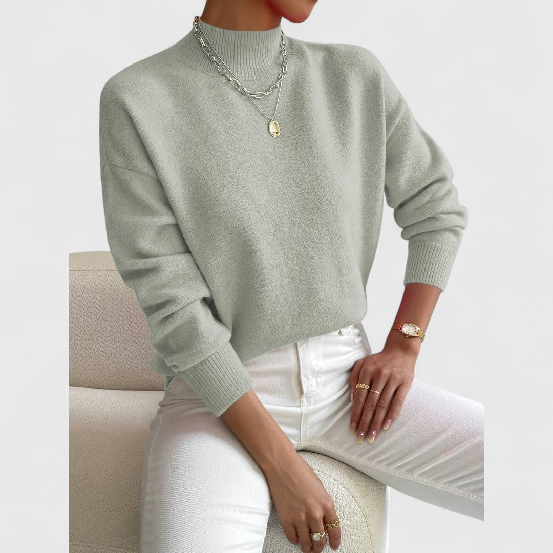 Luisa | Suéter Cuello Alto Elegante