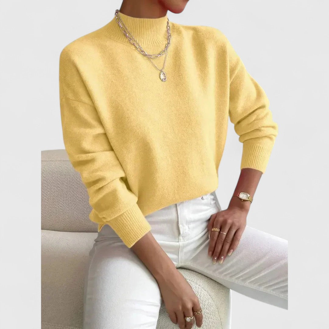 Luisa | Suéter Cuello Alto Elegante