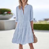 Leticia | Vestido Mini a Rayas