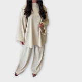 Candela | Conjunto de Punto Oversize